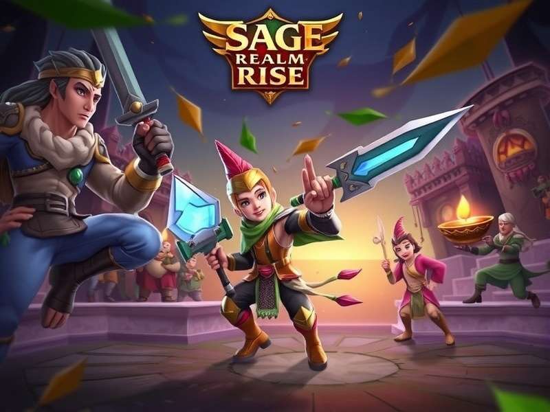 Sage Realm Rise Game Banner